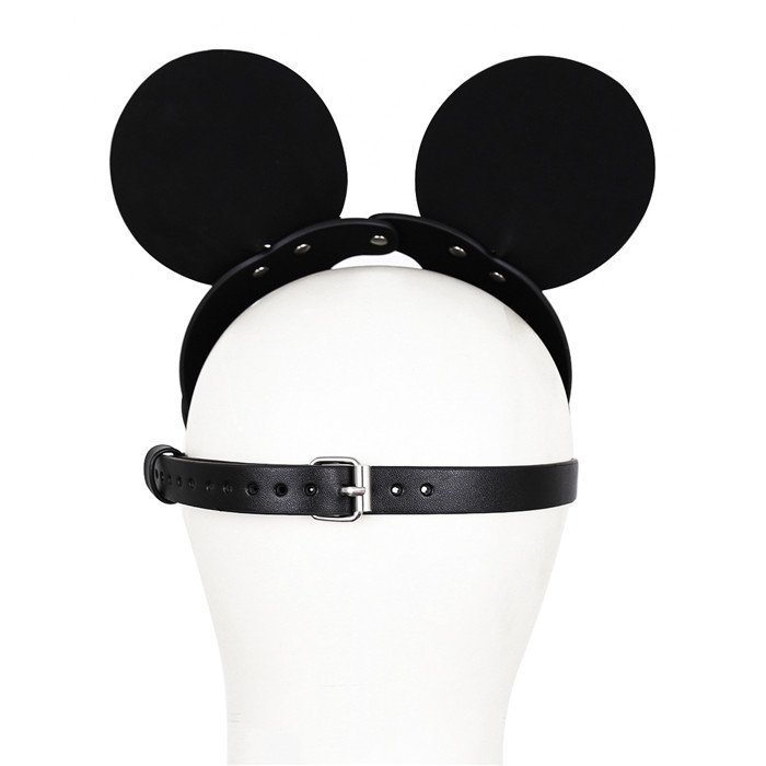 Hot selling PU Leather BDSM Head Bondage Gear Cat Rabbit Mouse Role Play Party Blindfold Mask