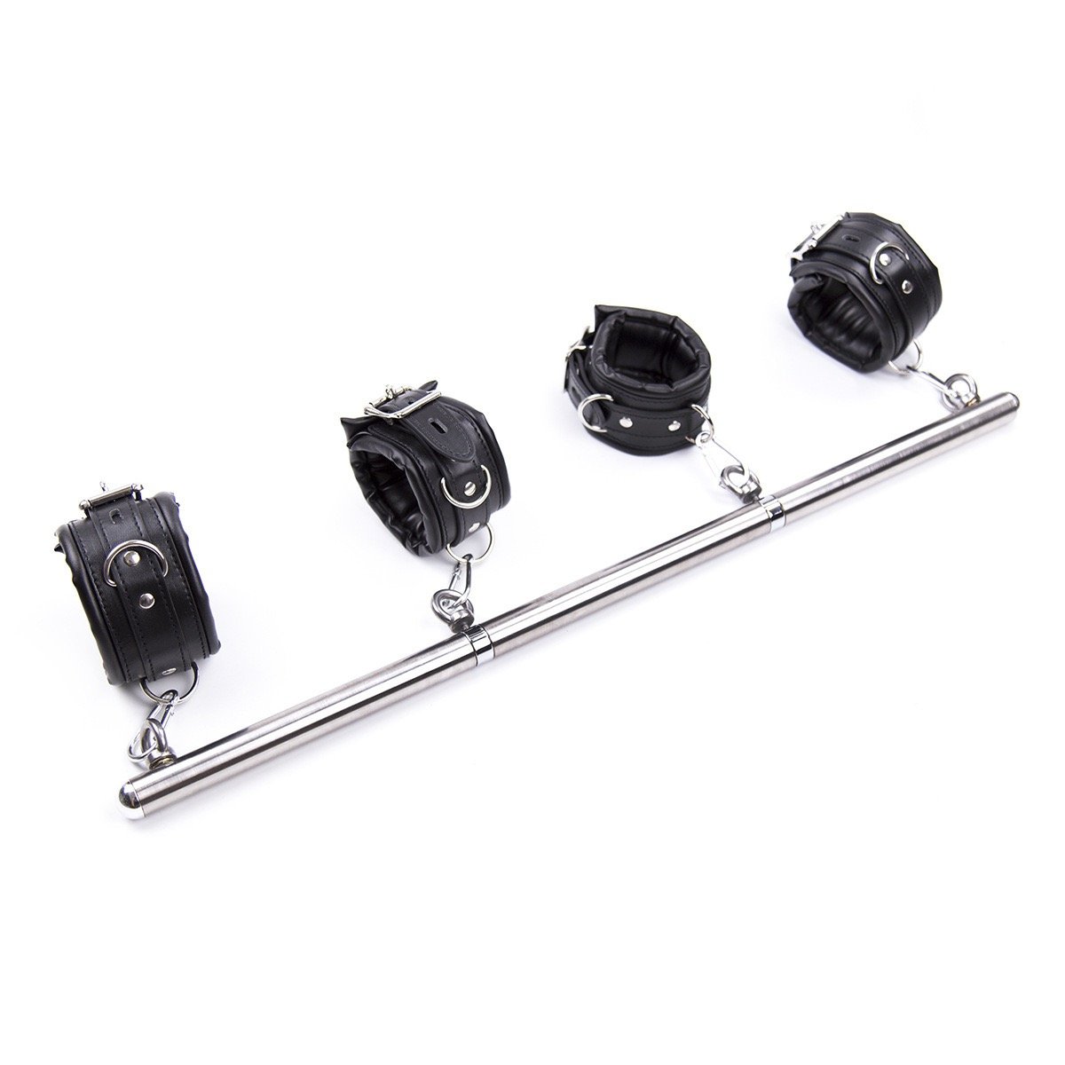Adjustable BDSM Bondage Restraints with Handcuffs Ankle Cuffs for Couples Adults SM Games
