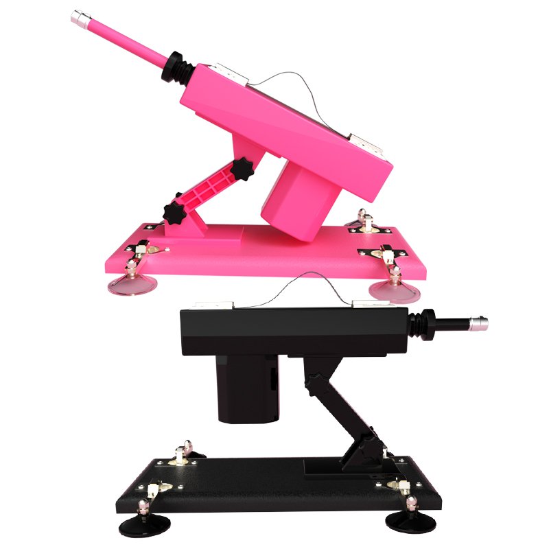 High-Level Pink & Black Power Automatic Sex Machine Gun Dildo Big Anal Thrusting Feature for Men Women Sweetheart 2 Bondage Gear