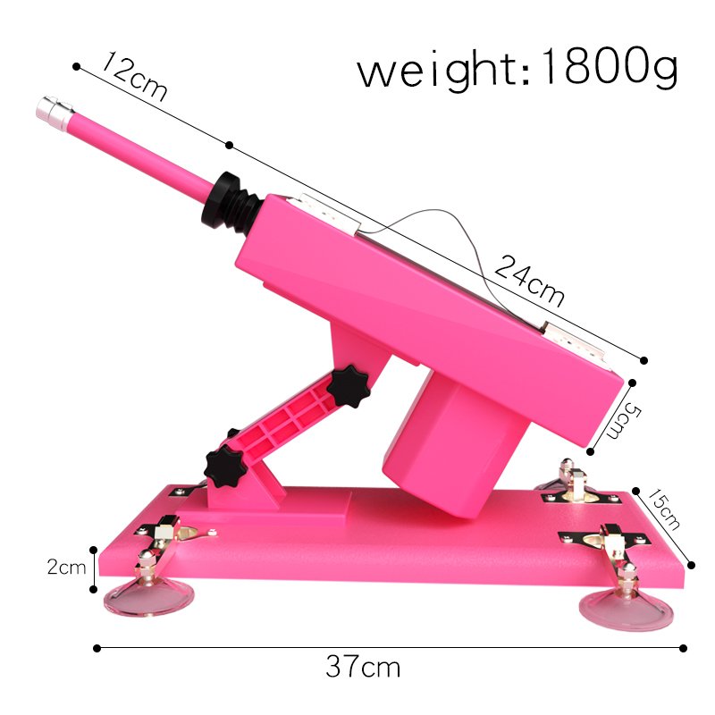High-Level Pink & Black Power Automatic Sex Machine Gun Dildo Big Anal Thrusting Feature for Men Women Sweetheart 2 Bondage Gear