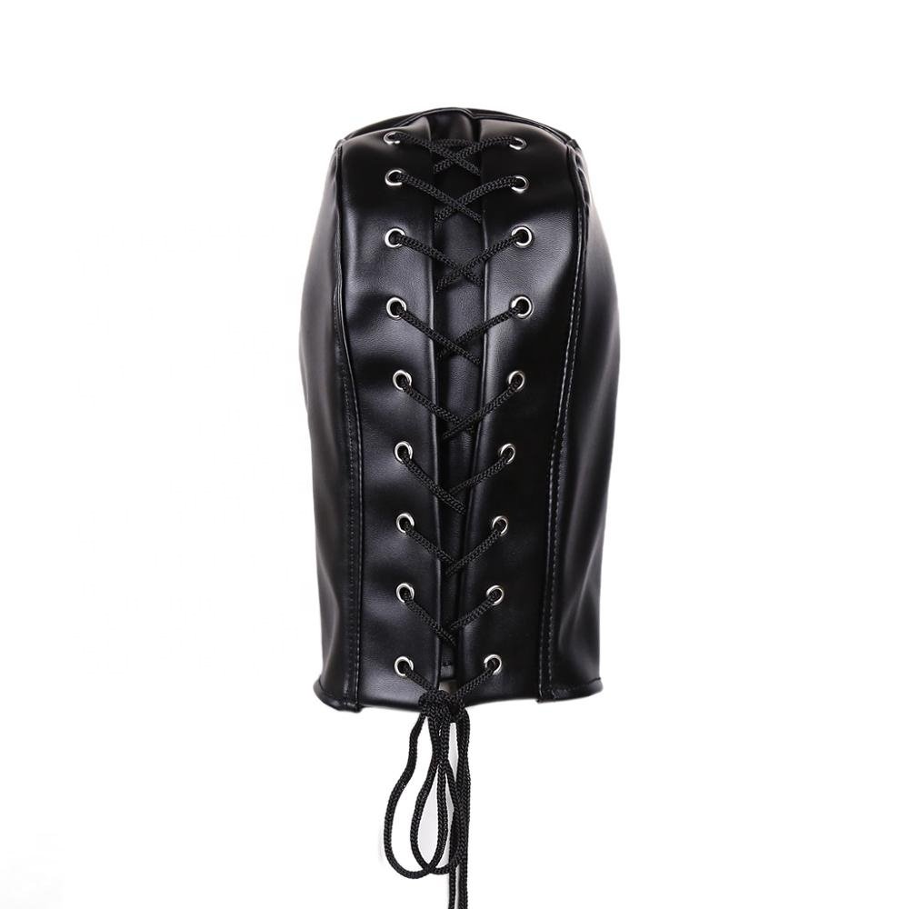 Factory BDSM Bondage Hood PVC Puppy Hood Leather Hood Eye Mask BDSM-Gear Fetish Mask Bondage Restraints