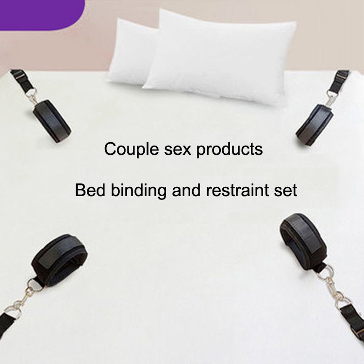 Wholesale Price SM Restraints Products Adjustable Adjustable Buckle Bondage Kit Bedroom Sex Body Bondage Gear