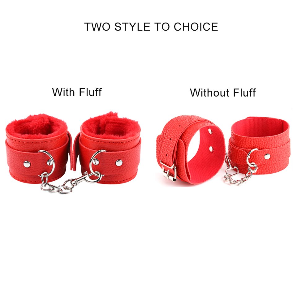 Bondage Gear Lichee Pattern Bondage Sets 8 PCS BDSM Bondage Restraints Kit Sex Toys for Women juguetes sexuales