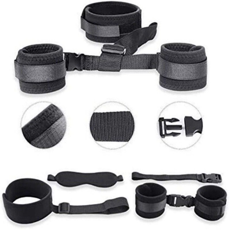 Wholesale Adult BDSM Bondage Kit Appealing Handcuffs and Other SM Products