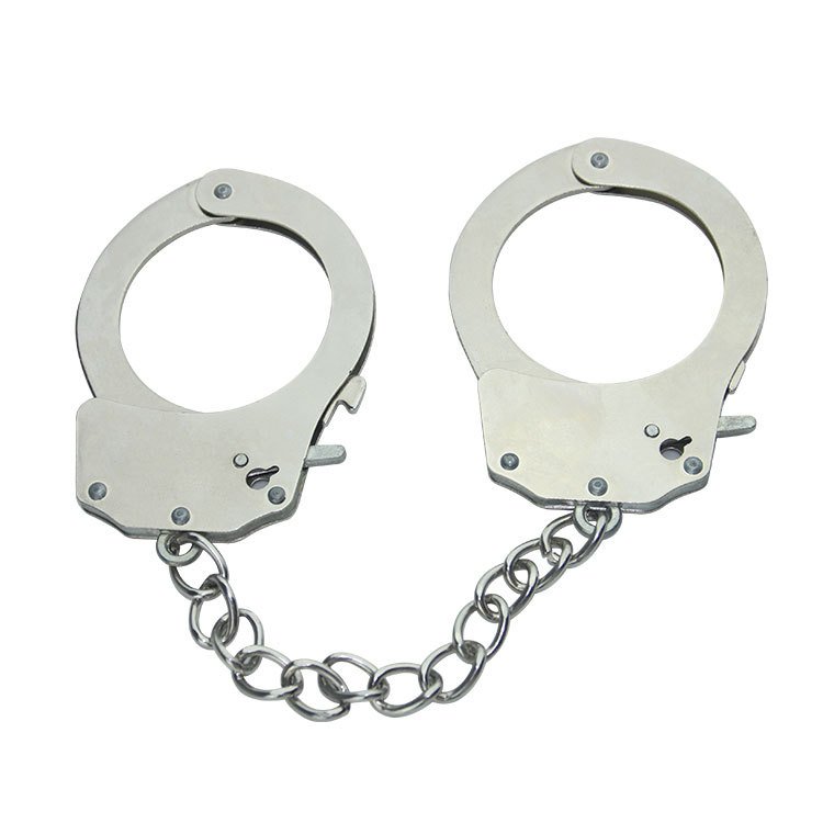 Bondage Gear metal bondage adjustable Handcuffs for men and women adult toys Metal Shackles