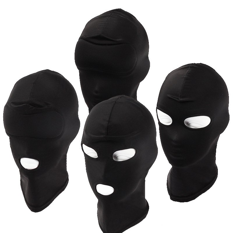 Sexy High Elastic Latex Hood Fancy Ball Mask 4Styles Breathable sun-proof Fetish masquerade SM Cosplay for Hallows'Day party