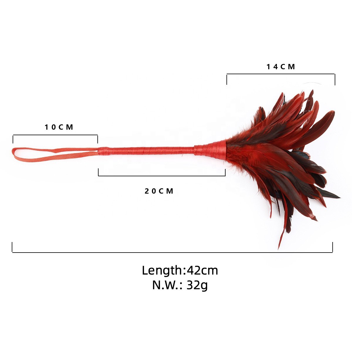 BDSM Sexy Fur Whip Adult sex toys feather hand teaser stick leather racket whip SM props punishment whipping training equipment