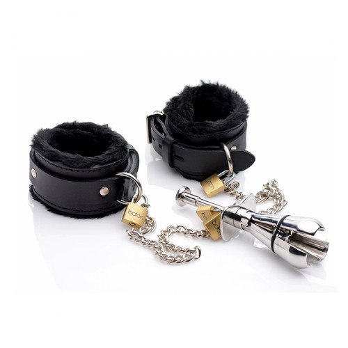 Steel Bdsm Bondage Handcuffs Anal Butt Plug