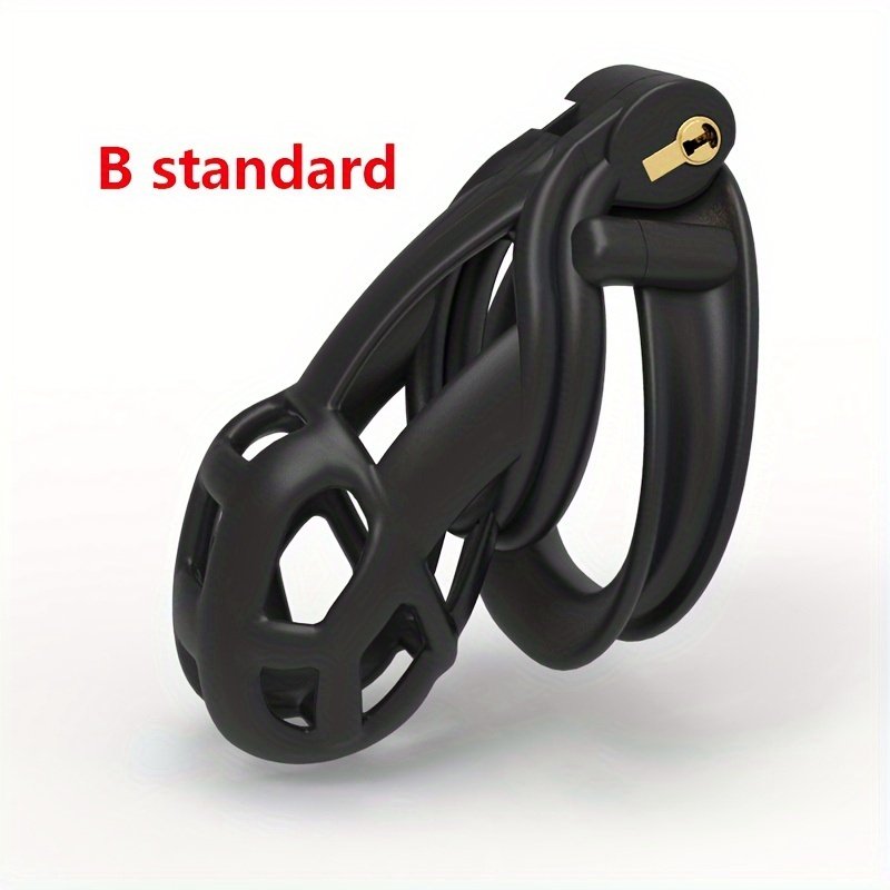 High Quality Customizable Men's Lastic Resin Chastity Devices Penis Locks Cock Cages Male Sex Toy Bondage Gear