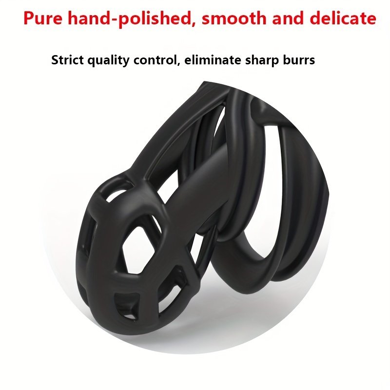 High Quality Customizable Men's Lastic Resin Chastity Devices Penis Locks Cock Cages Male Sex Toy Bondage Gear