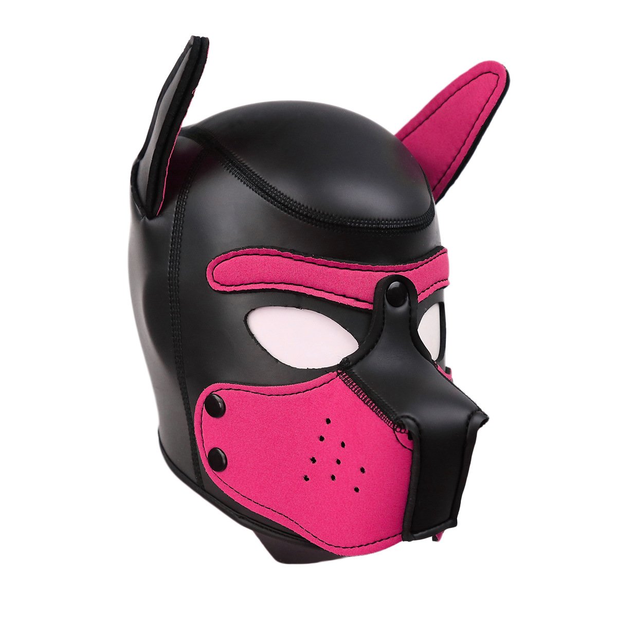 Wholesale OEM Package Hood SM Dog Head Gear Sex Toy Mask Bondage Face Mask For Adults