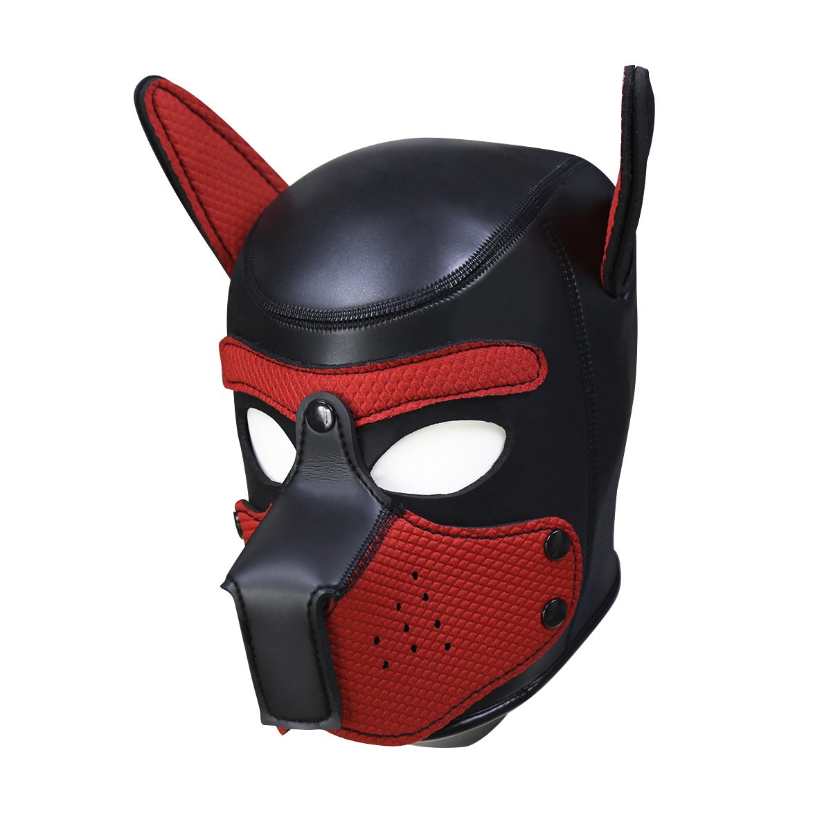 Wholesale OEM Package Hood SM Dog Head Gear Sex Toy Mask Bondage Face Mask For Adults