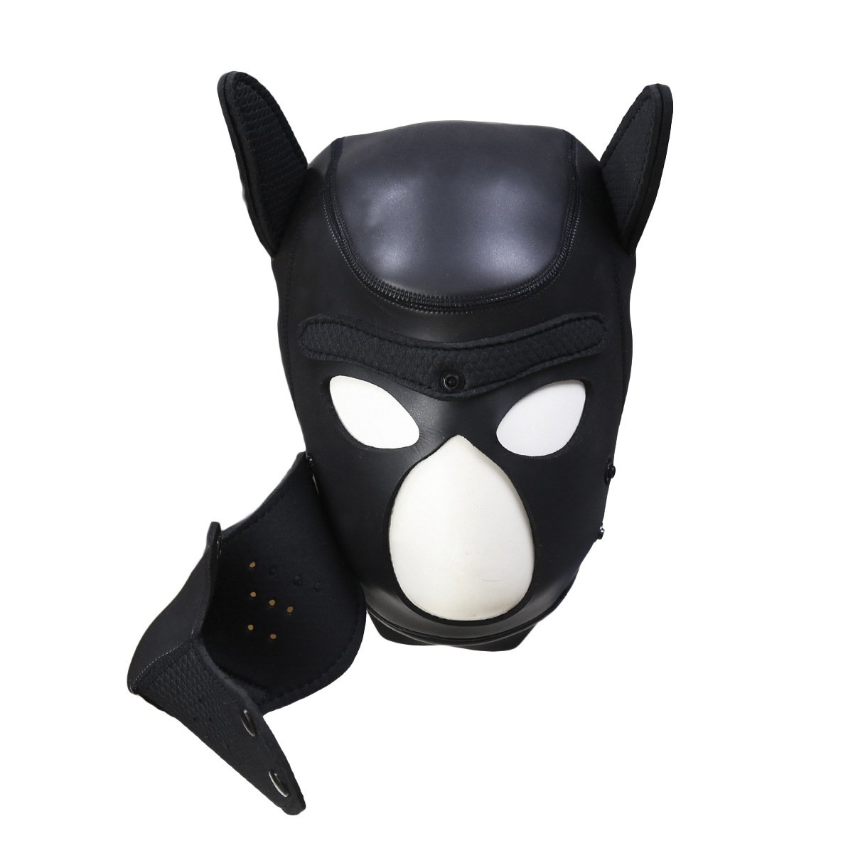 Wholesale OEM Package Hood SM Dog Head Gear Sex Toy Mask Bondage Face Mask For Adults