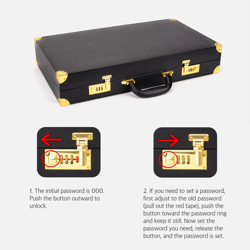 High Quality Genuine Leather BDSM Bondage Kit with Locking Suitcase Couple for Adult Games Flirting Bondage Kit