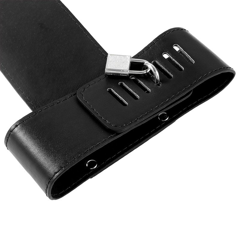 New Pu Leather Sm Bondage Belt Arm Restraints Kit Back Handcuffs Sex Toys For Woman Roleplay Game Neck Bondage Gear%