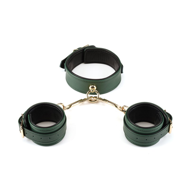 High Quality Control Pu Leather Bondage Gear D-Ring Collar Bondage Kits Sex Toys For Women Juguetes Sexuales