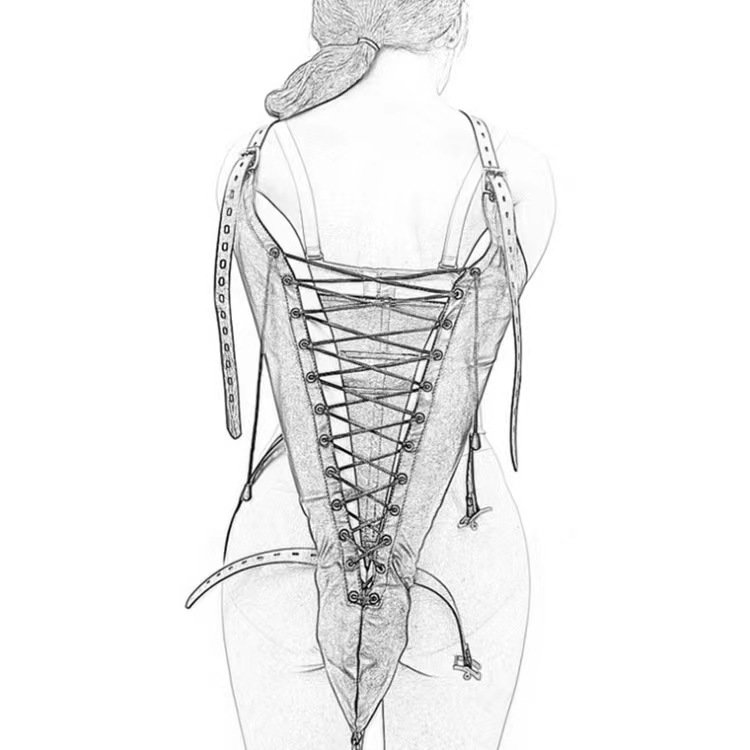 Sex Elastic Lingerie Cage Bra Body Cage Fetish Bondage Harness Bondage Strap