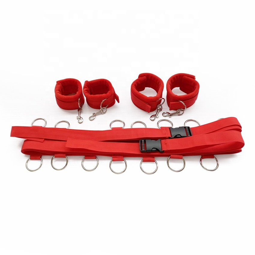 Factory Direct Bed Bondage Restraints Handcuffs Bdsm Handcuffs Solid Bdsm Sex Toys