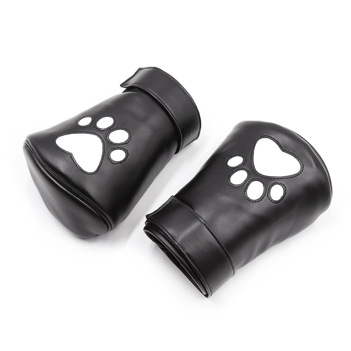 Female slave training multi-functional plum dog shoe set props gloves climbing training equipment protective gear set knee