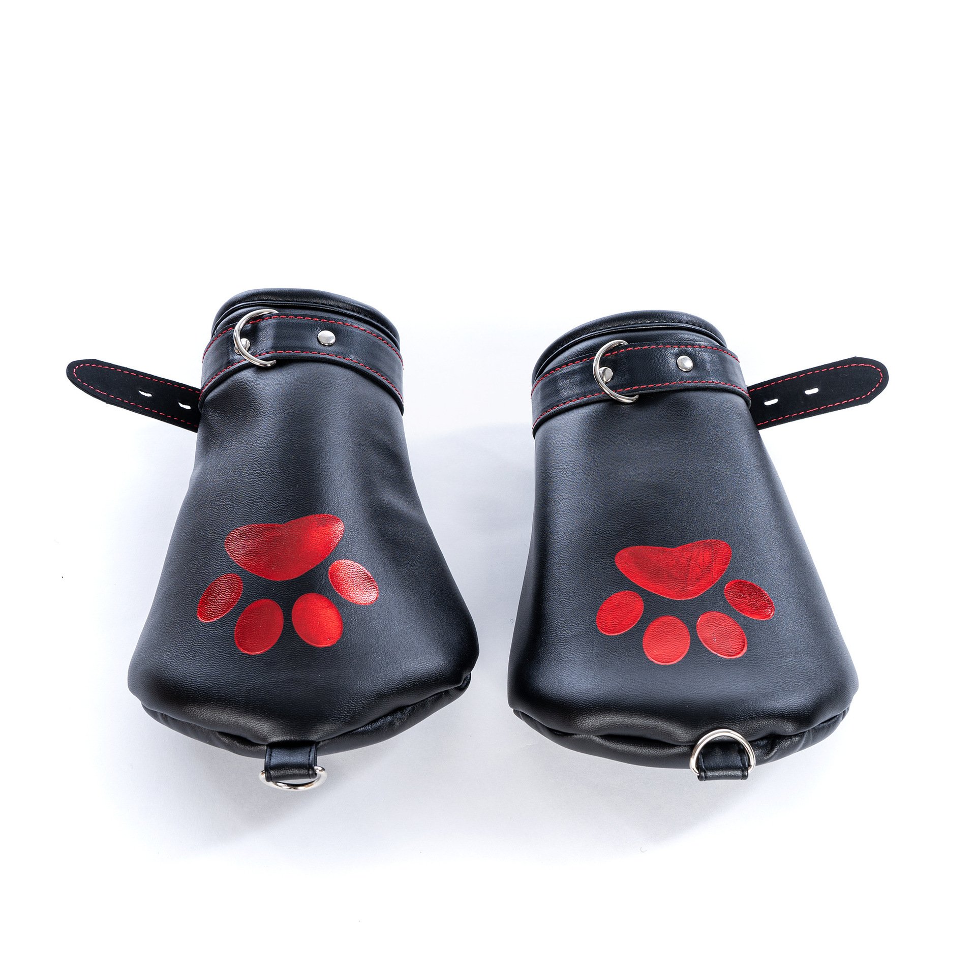 Female slave training multi-functional plum dog shoe set props gloves climbing training equipment protective gear set knee