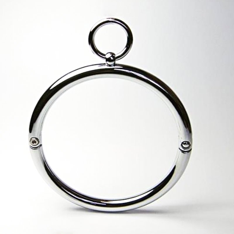 Adult BDSM Metal Sex Collar Leather Bondage Gear for Couples SM Sex Toys for Male Pleasure