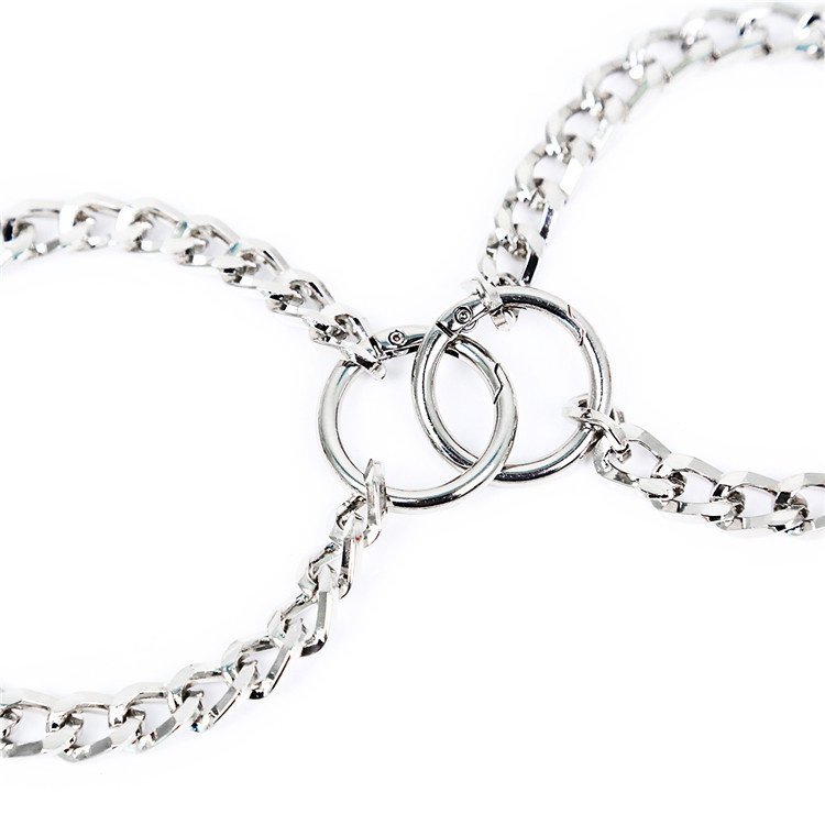 Stainless Metal Handcuffs BDSM Flirting Toy for Couples sex toys for woman men sm bondage kit sex toy online%
