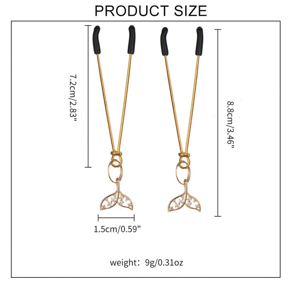 Sexy Nipple Toys Metal Nipple Clamps Jewelry Bdsm Bondage Gear Sex Toys For Woman juguetes sexuales