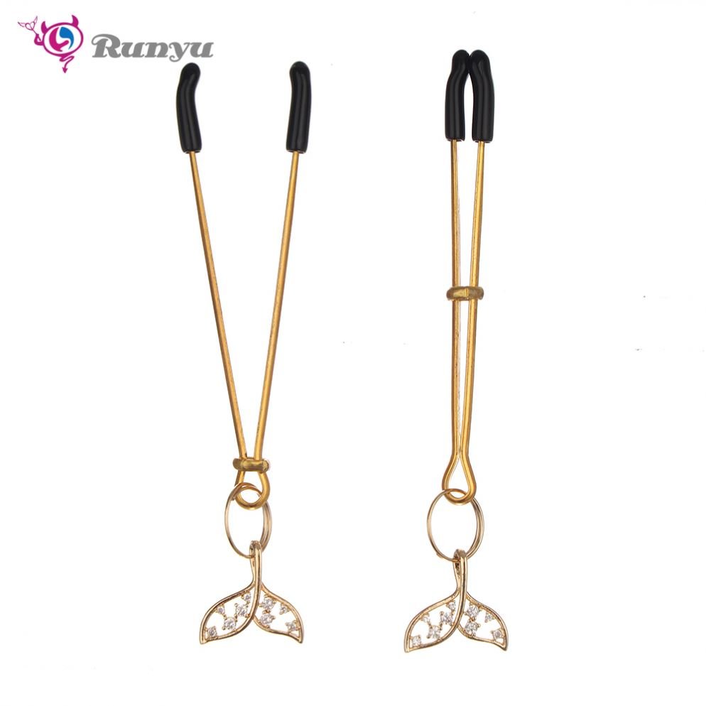 Sexy Nipple Toys Metal Nipple Clamps Jewelry Bdsm Bondage Gear Sex Toys For Woman juguetes sexuales