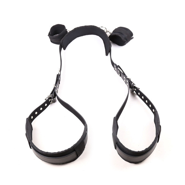 Bondage Handcuffs For Sex Open Leg Ankle Neck Cuff Strap Restraints For Couples Slave BDSM Bondage Flirting
