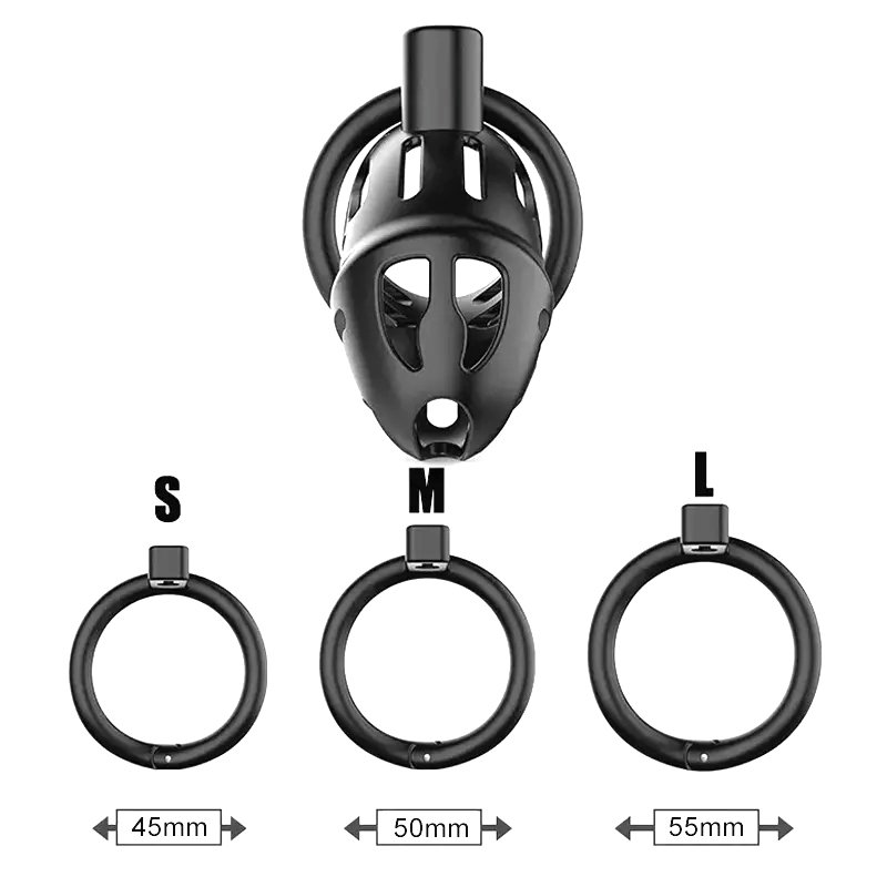 Direct Factory (FBA) Male Chastity Cage Device SMD-006 Remote Control Penis Lock Sex Toys for Men Bondage Gear
