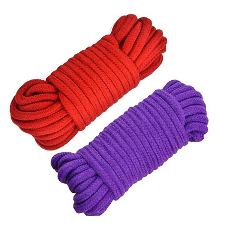 Wholesale Price Colorful SM Sex Ropes Erotic Sex Adults Game Toys Nylon Rope Bondage Restraint for Couples