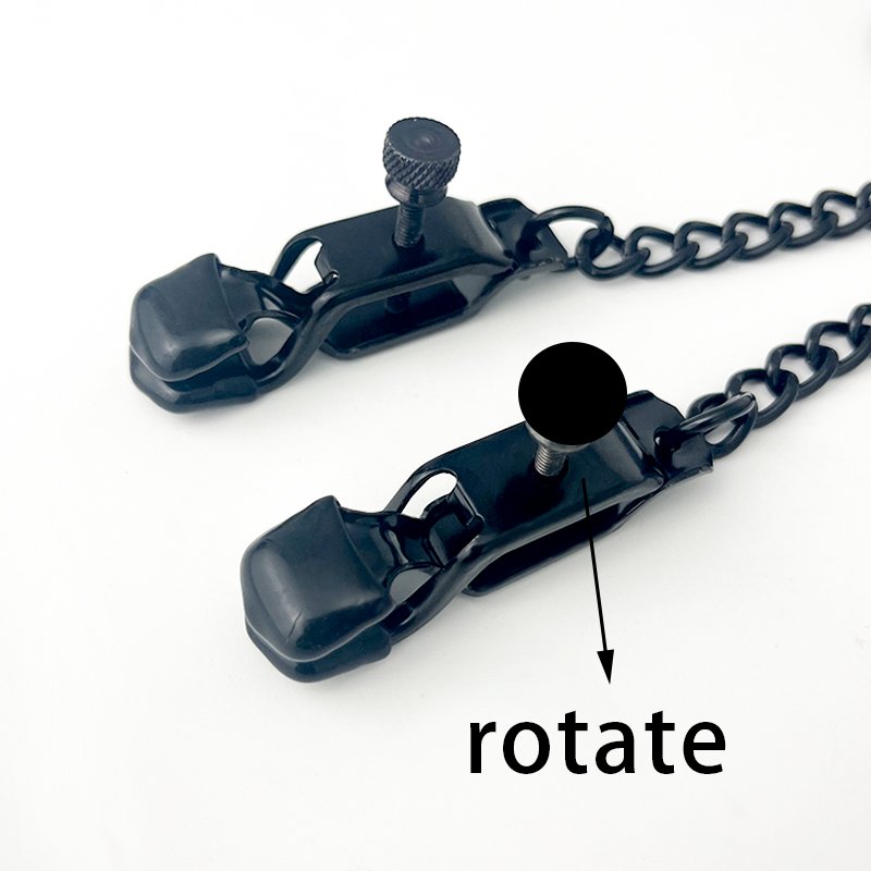 Dual-Purpose Labial and Breast Clip Set Women's BDSM Bondage Gear of Interest Products pleasure toy for couples