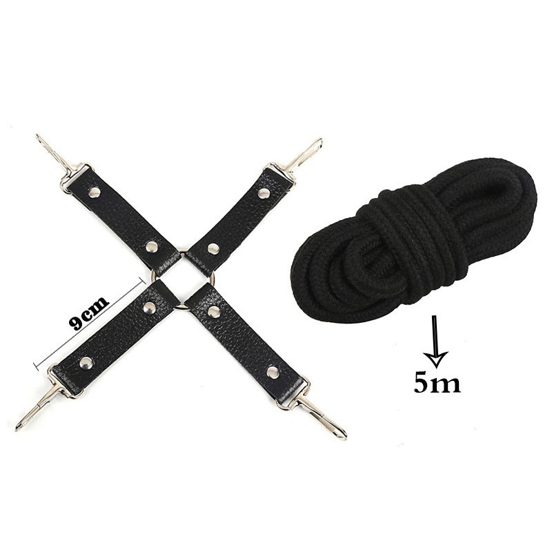 Couples Erotic Sex Game Bondage Gear Restraints Leather Handcuffs breast Clip Mouth Gag Adult 10pcs Roleplay Kits BDSM Products
