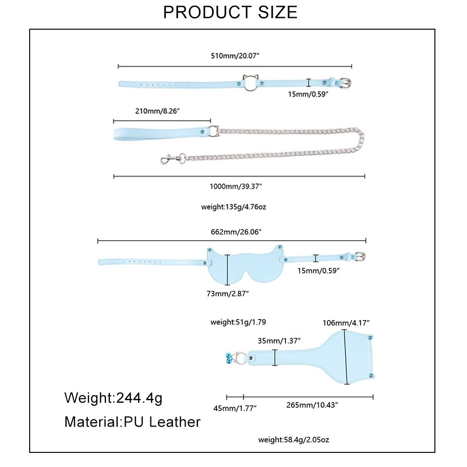 PU Bondage Gear BDSM Sets Bondage Kits Handcuffs Sex & BDSM Bondage Restraints Sex toys for women juguetes sexuales