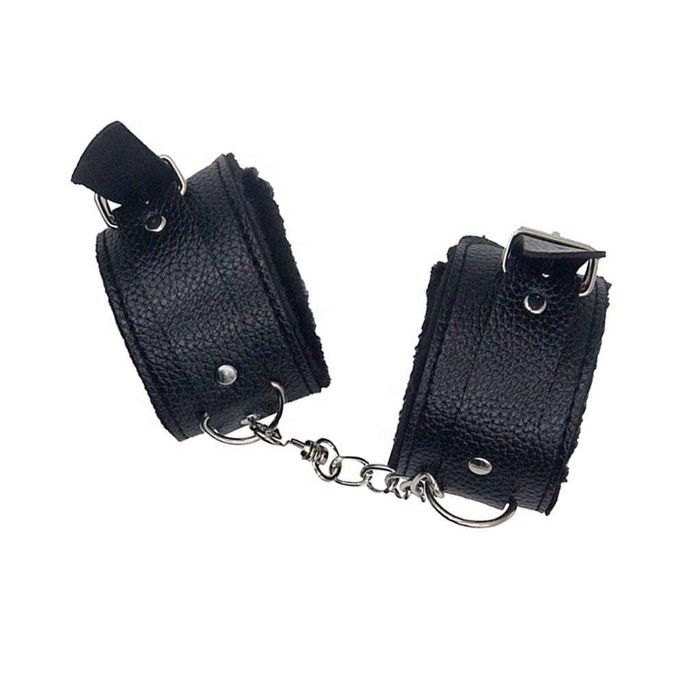 YPM Bdsm Sex Toy Sexy Slave Leather Bed Sm Fetish Bondage Kit 10pcs Fetish Handcuffs Bondage Restraints For Adult Bondage Set
