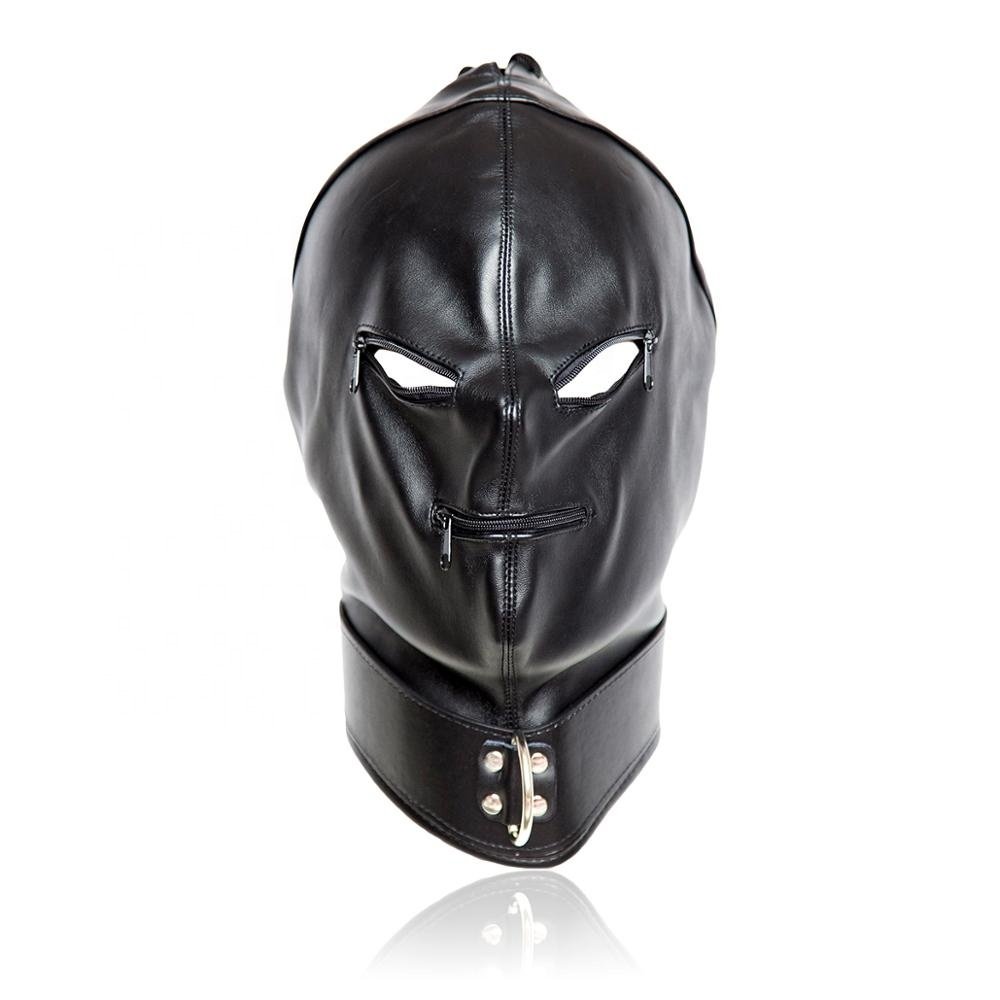 Factory BDSM Bondage Hood PVC Puppy Hood Leather Hood Eye Mask BDSM-Gear Fetish Mask Bondage Restraints