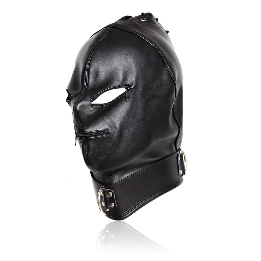 Factory BDSM Bondage Hood PVC Puppy Hood Leather Hood Eye Mask BDSM-Gear Fetish Mask Bondage Restraints
