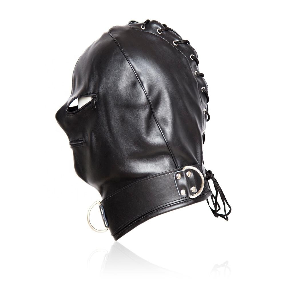 Factory BDSM Bondage Hood PVC Puppy Hood Leather Hood Eye Mask BDSM-Gear Fetish Mask Bondage Restraints