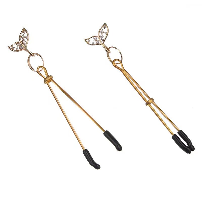Nipple Toys Metal Nipple Clamps With Ring Bondage kits toys Bondage Gear Sex Toys For Women juguetes sexuales