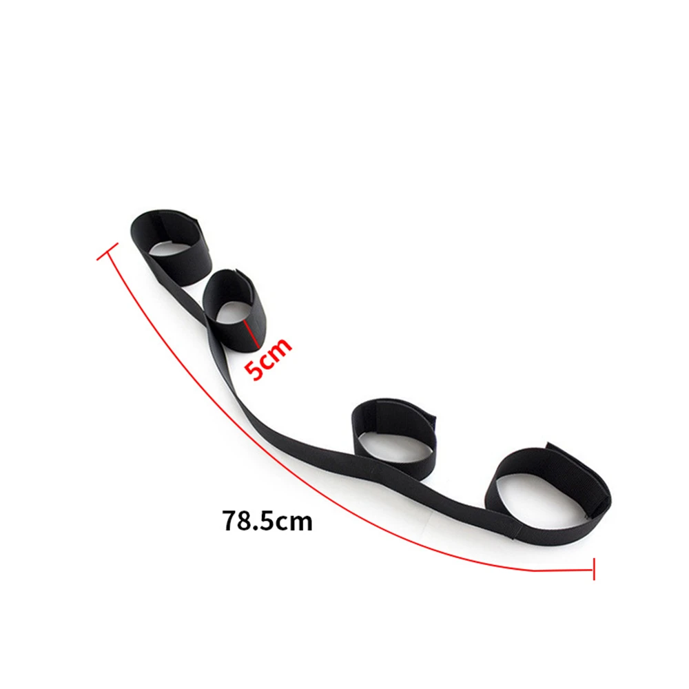 HOT Sex Bondage Wrist & Thigh Cuffs Bdsm Restraints Set Adjustable Leg Straps Handcuffs For Couple Beginner Sm Game Play