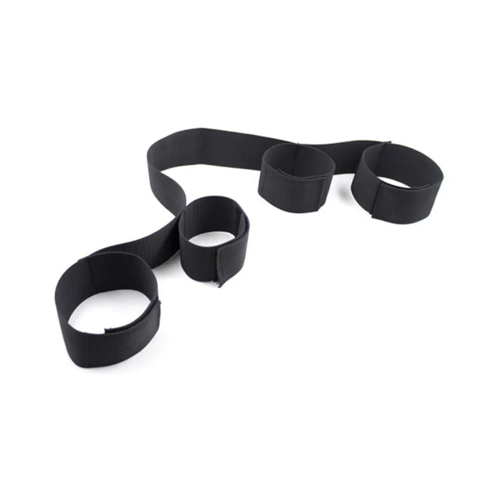 HOT Sex Bondage Wrist & Thigh Cuffs Bdsm Restraints Set Adjustable Leg Straps Handcuffs For Couple Beginner Sm Game Play