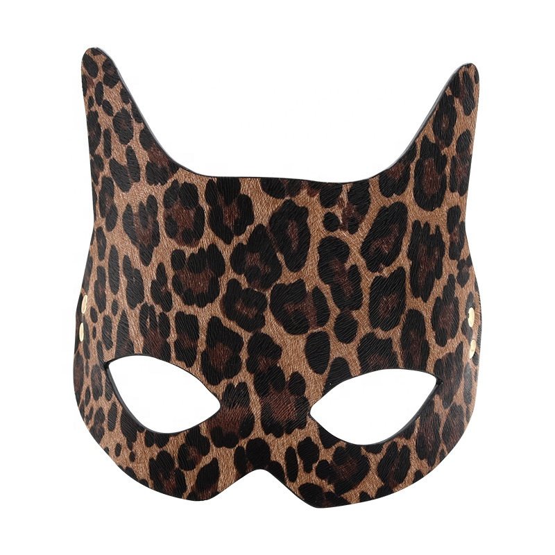 7PCS Leopard Print Sex Bondage Kit Leopard Handcuffs Whip Ball Gag Paddle Erotic Accessories BDSM Sex Toys for Couple Game