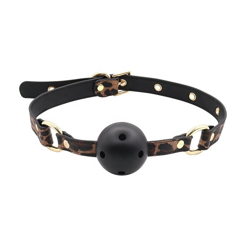 7PCS Leopard Print Sex Bondage Kit Leopard Handcuffs Whip Ball Gag Paddle Erotic Accessories BDSM Sex Toys for Couple Game