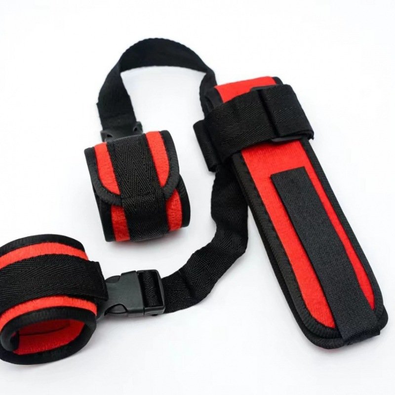 bdsm Adult Sex Toy lace handcuffs bondage gear set leather self bondage sex toy for man women sleeping