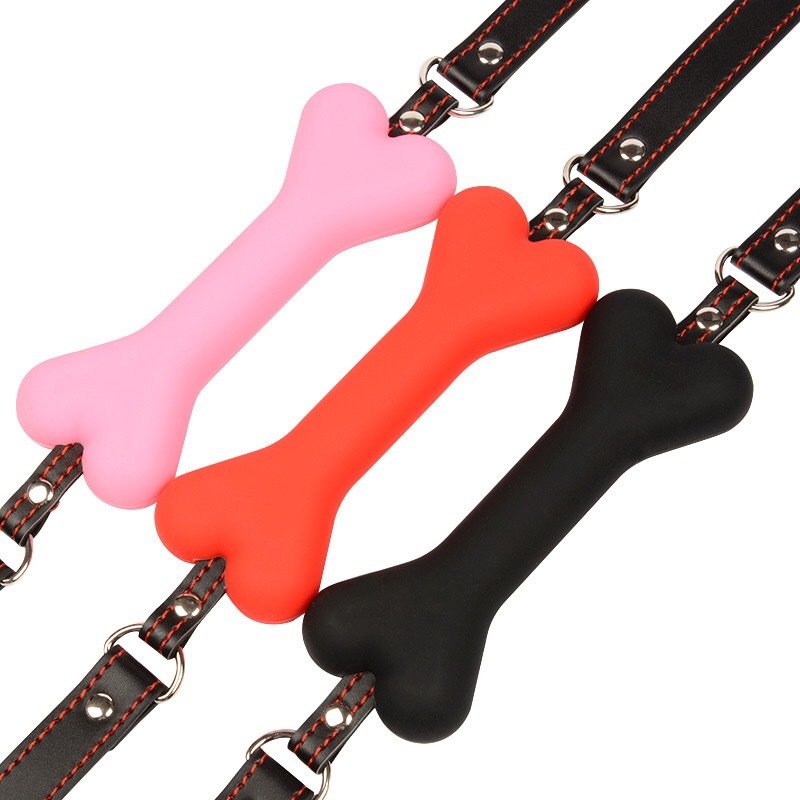 MOGlovers BDSM Collar Handcuff Bondage Toy Fetish Restraint Strap Product Erotic Mouth plug sm Neck ring
