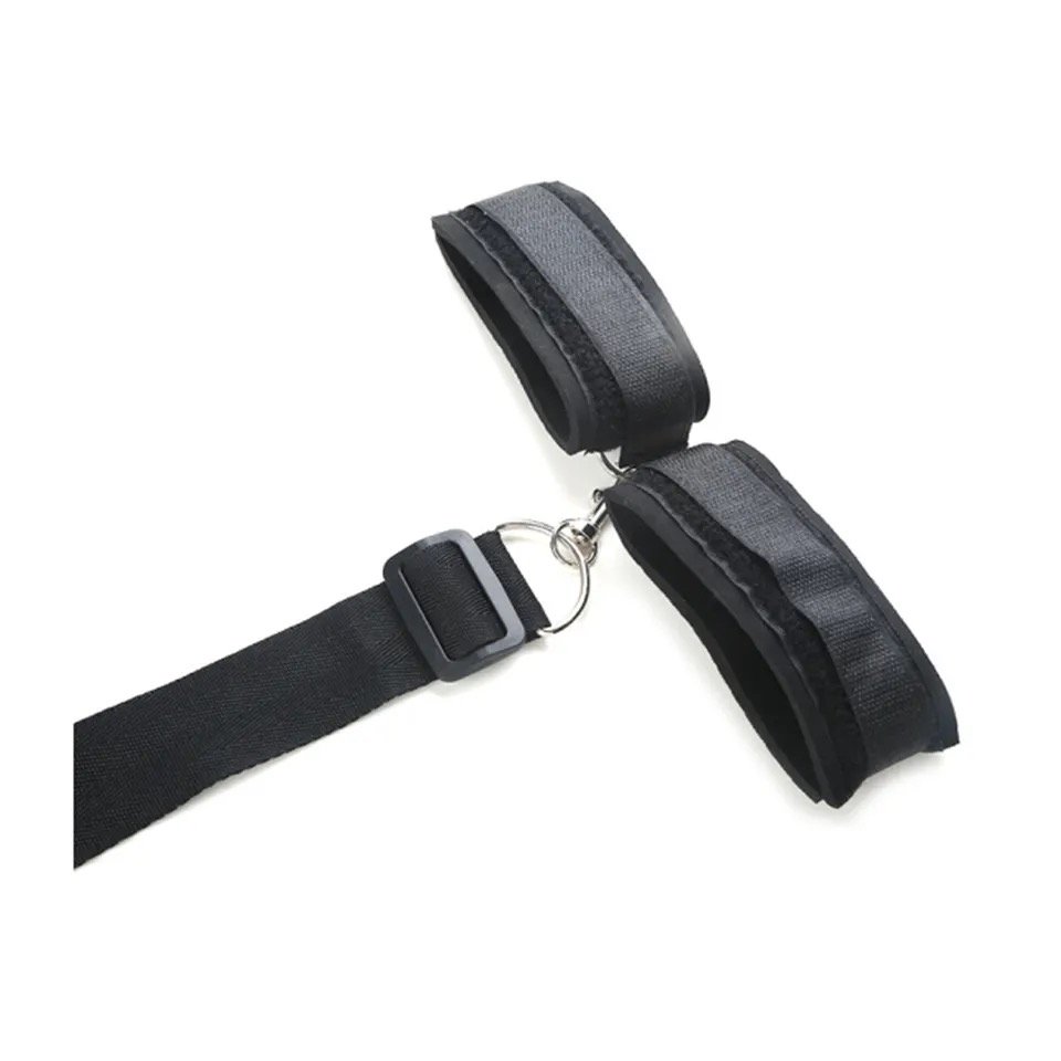 Restraints for Sex toy for woman BDSM Ball mouth Gag with Leather Handcuffs SM Kit Adult Sex Bondage for Couples
