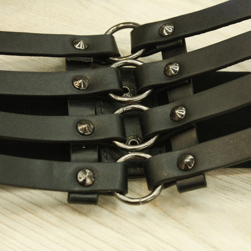 Wide Elastic Stretchy Tummy Belts for Women Luxury Fashion Punk Waistband Vintage Corset Belt