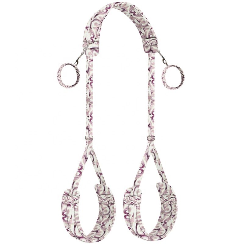 Women Fetish BDSM Bondage Restraints Handcuffs Foot Cuffs Sex Toys Open Leg Bondage Gear