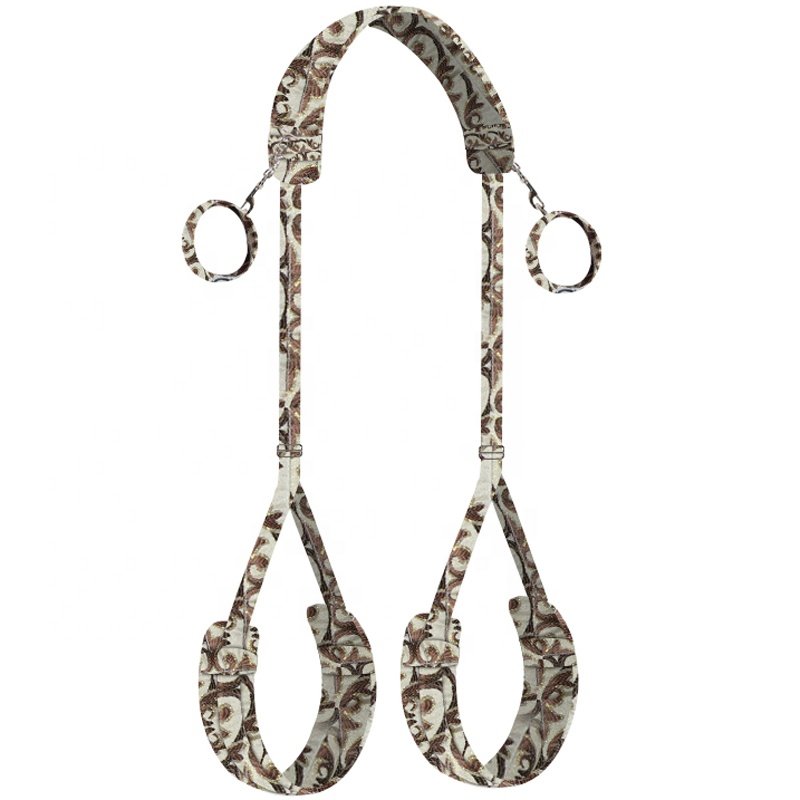 Women Fetish BDSM Bondage Restraints Handcuffs Foot Cuffs Sex Toys Open Leg Bondage Gear