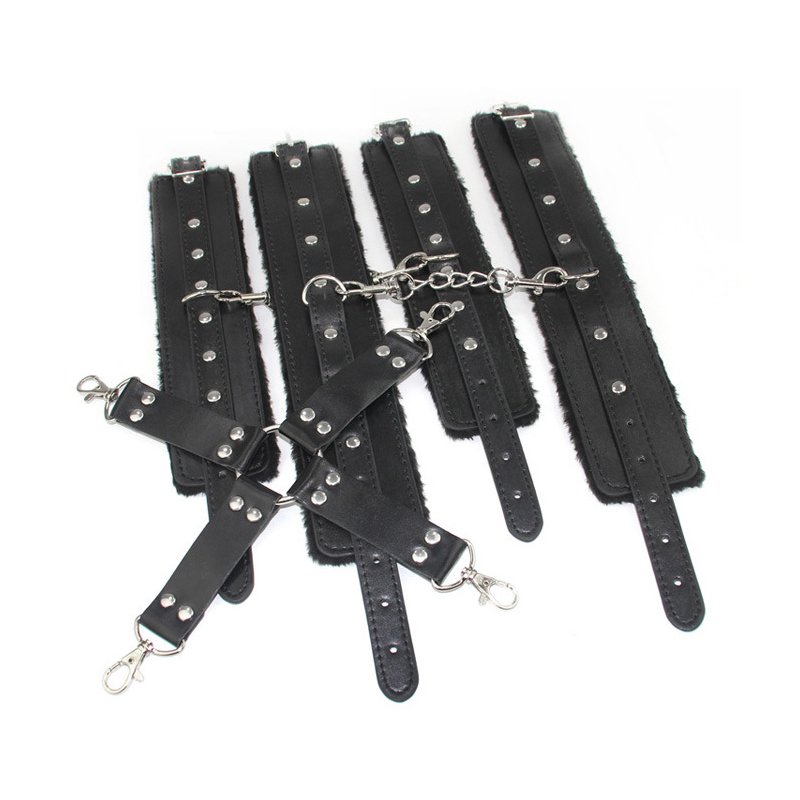 Delove BDSM Bondage Set Slave Sex Toys Couples Ankle Erotic Accessories Sexy Handcuffs Punishment Adult Games Fetish for Woman
